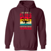 A Bad Day Flying Is Better Than A Good Day Working, Retro Drone, Retro Flying Pullover Hoodie