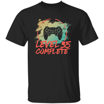 Level 35 Complete, Vintage 35th Wedding, Anniversary 35th, Best 35th Gift Unisex T-Shirt