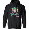 Tequila Day, Tequila In Skull Glass, Happy Tequila Pullover Hoodie