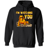 Bearded Dragons, I Am Watching You, Gold Frog, Frog Watching You Pullover Hoodie