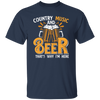 Country Music And Beer, Craft Beer, Best Beer Ever Unisex T-Shirt