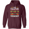 I Like Camping, And Maybe Three People, Retro Camping Pullover Hoodie