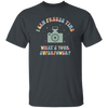 I Can Freeze Time, What's You Superpower, Groovy Cameraman Unisex T-Shirt