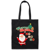 Merry Christmas, Ho Ho Ho, Love Christmas Canvas Tote Bag