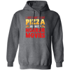 I Just Want To Eat Pizza And Watch Horror Movies, Horror Film, Halloween Party Pullover Hoodie