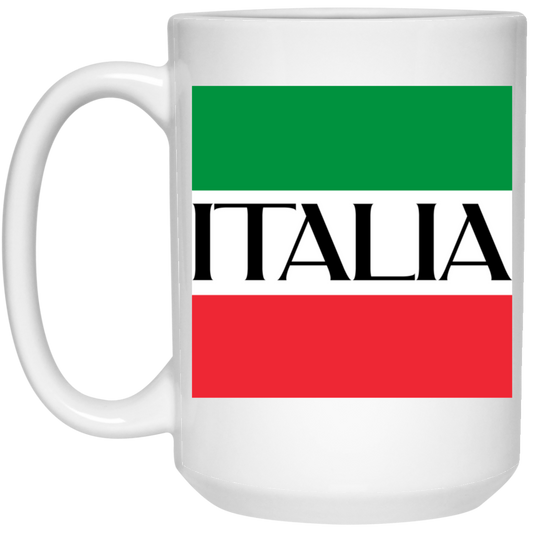 Italian Pride, Italia Flag, Italia Trip, Italy Souvenir White Mug