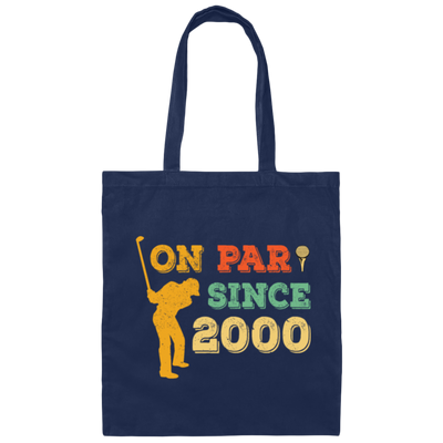 Born In 2000, Born In 20s, Golfing Gift, Golfer Gift, Golfing Lover Canvas Tote Bag