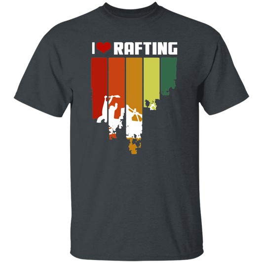 I Love Rafting Hipster Edition, Fantastic Rafting, Rafting Hipster, Best Rafting Gift Unisex T-Shirt