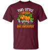 This Little Pumpkin Is Going To Be A Big Brother, Halloween Pumpkin Unisex T-Shirt