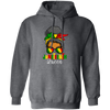 Juneteenth Queen, Messy Bun, Black Woman, Juneteenth Independence Day1865 Pullover Hoodie