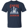 Chess Junkie, Chess, Chess Player, Chess Sport Unisex T-Shirt