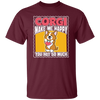 Corgi Make Me Happy, You Not So Much, Retro Corgi Unisex T-Shirt