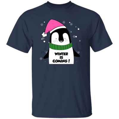 Winter Is Coming, Penguin Christmas, Love Winter, Merry Christmas, Trendy Chrismas Unisex T-Shirt