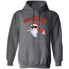 Ho Ho Ho, Funny Santa Claus, Cool Santa, Santa Jump To The House, Merry Christmas, Trendy Christmas Pullover Hoodie