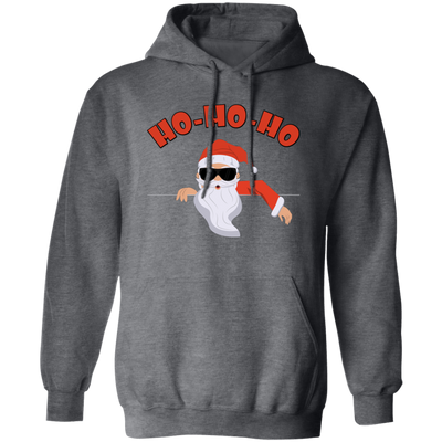 Ho Ho Ho, Funny Santa Claus, Cool Santa, Santa Jump To The House, Merry Christmas, Trendy Christmas Pullover Hoodie