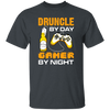 Druncle By Day, Gamer By Night, Funny Uncle Gift Unisex T-Shirt