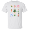 Nutcracker Xmas, Coquette Ribbon, Preppy Christmas Christmas Unisex T-Shirt