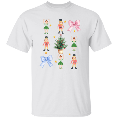 Nutcracker Xmas, Coquette Ribbon, Preppy Christmas Christmas Unisex T-Shirt