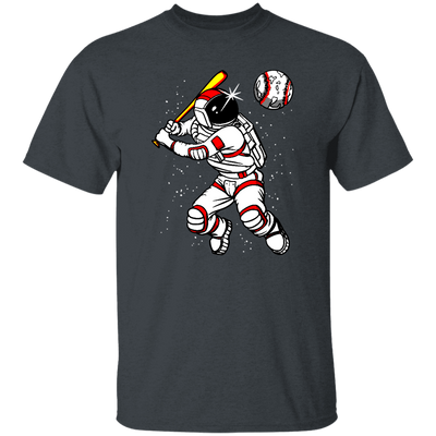 Astronaut Play Baseball In Spaces, Love Baseball, Sporty Astronaut Unisex T-Shirt