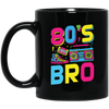 80's Bro, 80s Style, Disco Style, Cassette, Sneakers Black Mug