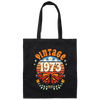 Vintage 1973 Birthday Gift Retro Butterfly 1973 Canvas Tote Bag