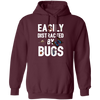 Easily Distracted By Bugs, Butterfly And Spiders Pullover Hoodie