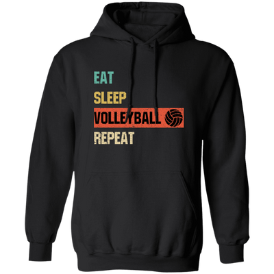 Eat Sleep Volleyball Repeat, Love Sport, Best Volleyball, Love Balls Pullover Hoodie