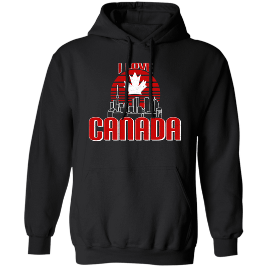 Canada Love, Vancouver, Maple Leaf, Love Canada, Best Country Pullover Hoodie