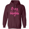 Be My Valentine, Love Valentine, Valentine Gift, Pink Heart, Valentine's Day, Trendy Valentine Pullover Hoodie