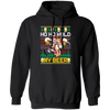 Santa Drinking Beer, Ho Ho Hold, Love Beer, Santa Really Love Beer Pullover Hoodie