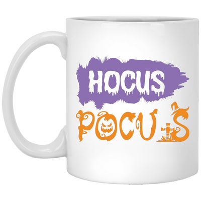 Hocus Pocus, Witch In Halloween, Mystery Halloween White Mug