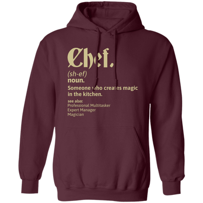 Chef Wikipedia, Someone Who Creates Magic In The Kitchen Pullover Hoodie