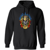 Aztec Skull, Eagle Warrior Mask Native, Mexican Love Gift, Best Warrior Pullover Hoodie