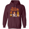 Happy Halloween, Gnome Halloween, Halloween Party Pullover Hoodie