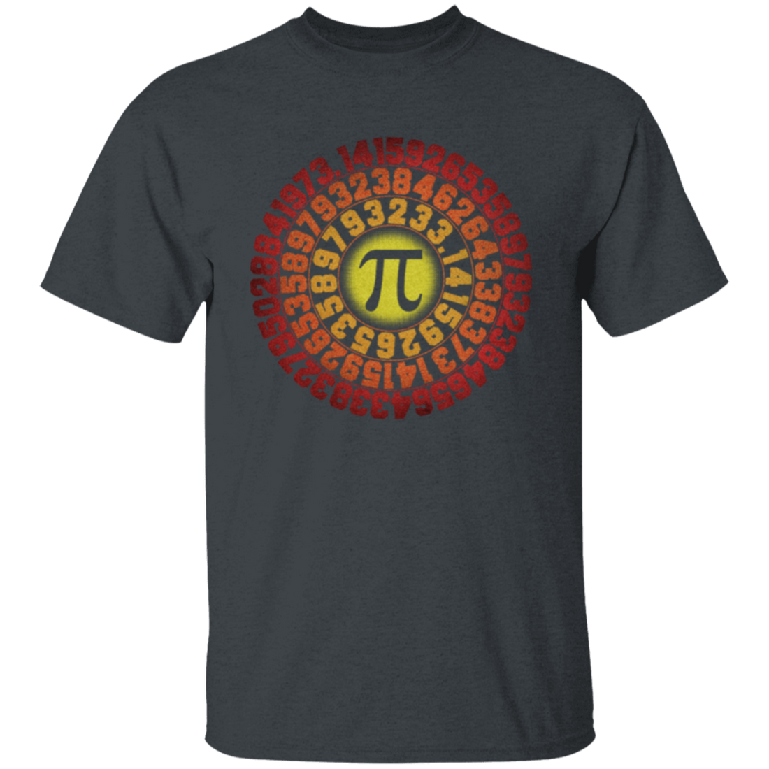 Captain Pi Retro, Pi Day Math Gift, Love Pi, Best Of Pi, Like A Sun Unisex T-Shirt