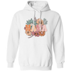 Mama Flowers Gift, Retro Flower, Vintage Flower For Mother's Day Pullover Hoodie