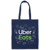 Uber Eats Gift, Uber Eats Driver, Uber Eats Design, Gift For Uber Eats Driver LYP04 Canvas Tote Bag