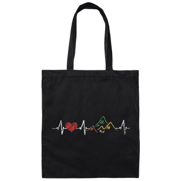 Love Mountain, Best Mountain, Love To Climb Mountain, My Climbing Team Canvas Tote Bag