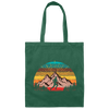 Retro Ultra Runner Classic Vintage Ultra Marathon Canvas Tote Bag