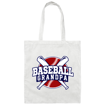 Baseball Grandfather Father Day Canvas Tote Bag