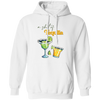 A Shot Of Tequila, Tequila Wine, Lime And Salt Pullover Hoodie