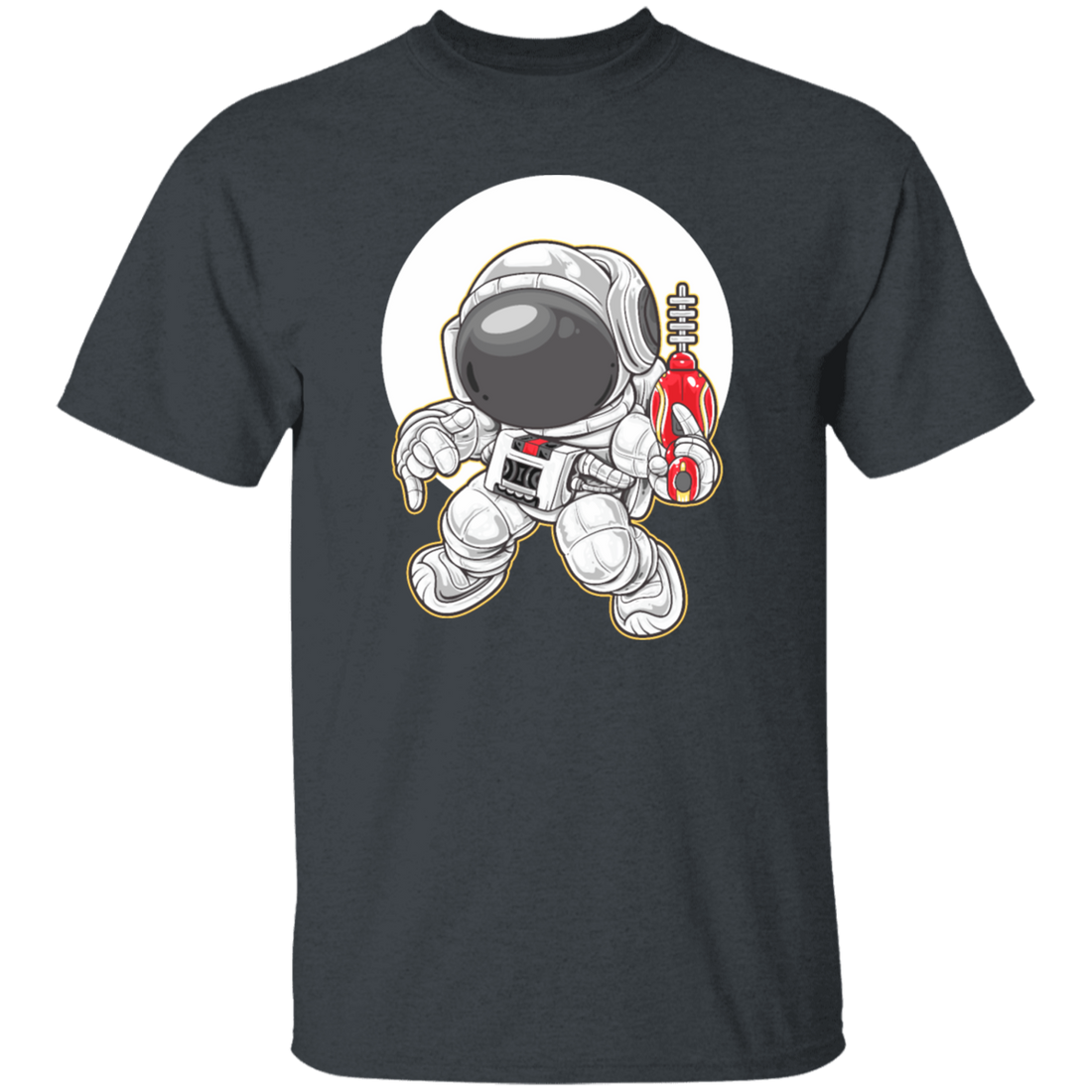Cartoon Astronaut, Space Ranger Dance, Love Dance, Dance In Spaces Unisex T-Shirt