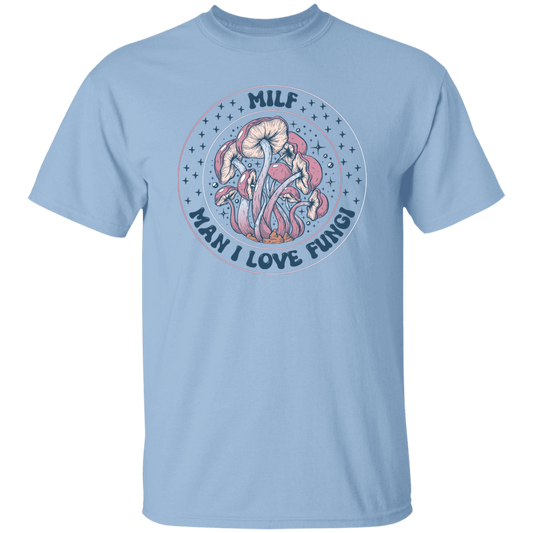 MILF, Man I Love Fungi, Purple Fungi, Mushrooms Bushes Unisex T-Shirt