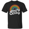 Spooky, Scary, Sunday, Rainbow Spooky, Retro Scary Sunday Unisex T-Shirt