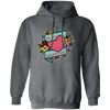 Be My Valentine, Be My Love, Flower Valentine, Valentine's Day, Trendy Valentine Pullover Hoodie