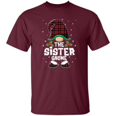 The Sister Gnome Present For Family, Xmas Cute Gnome Lover Unisex T-Shirt