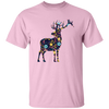 Floral Deer, Deer Silhouette, Flower Into A Deer Unisex T-Shirt