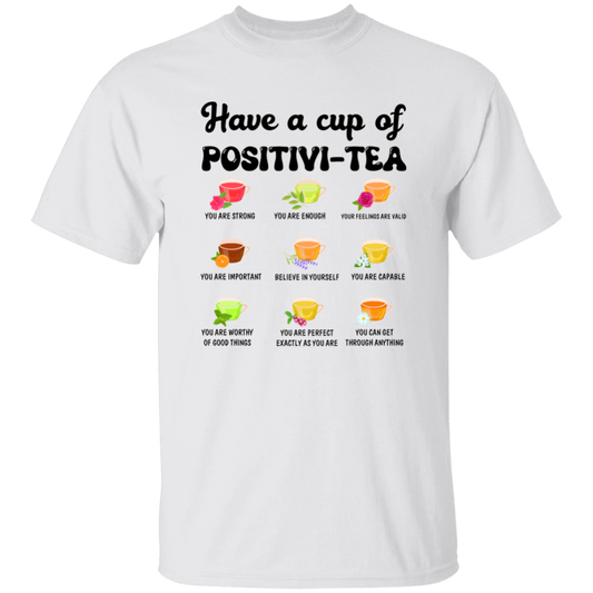 Have A Cup Of Positivi-Tea, Nine Of Tea Cup Unisex T-Shirt