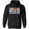 Rescued Is My Favorite Breed, Cute Dogs, Mini Dog Pullover Hoodie