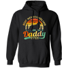 Newfoundland, Dad Love Gift, Best Daddy Dog Ever, Retro Love Dog Gift Pullover Hoodie